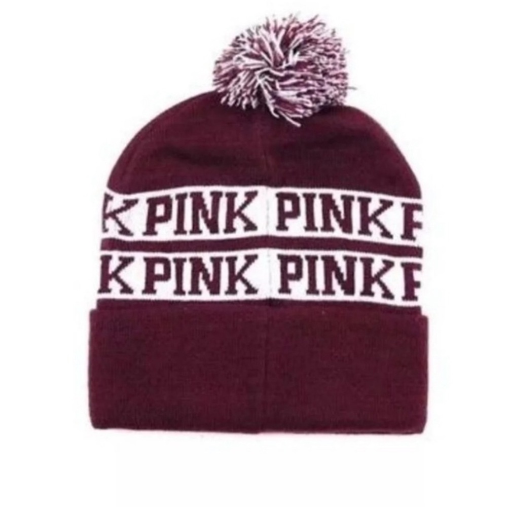 Vs pink beanie